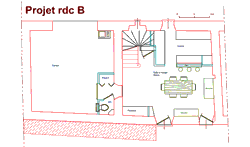 Projet du Rez de chaussez